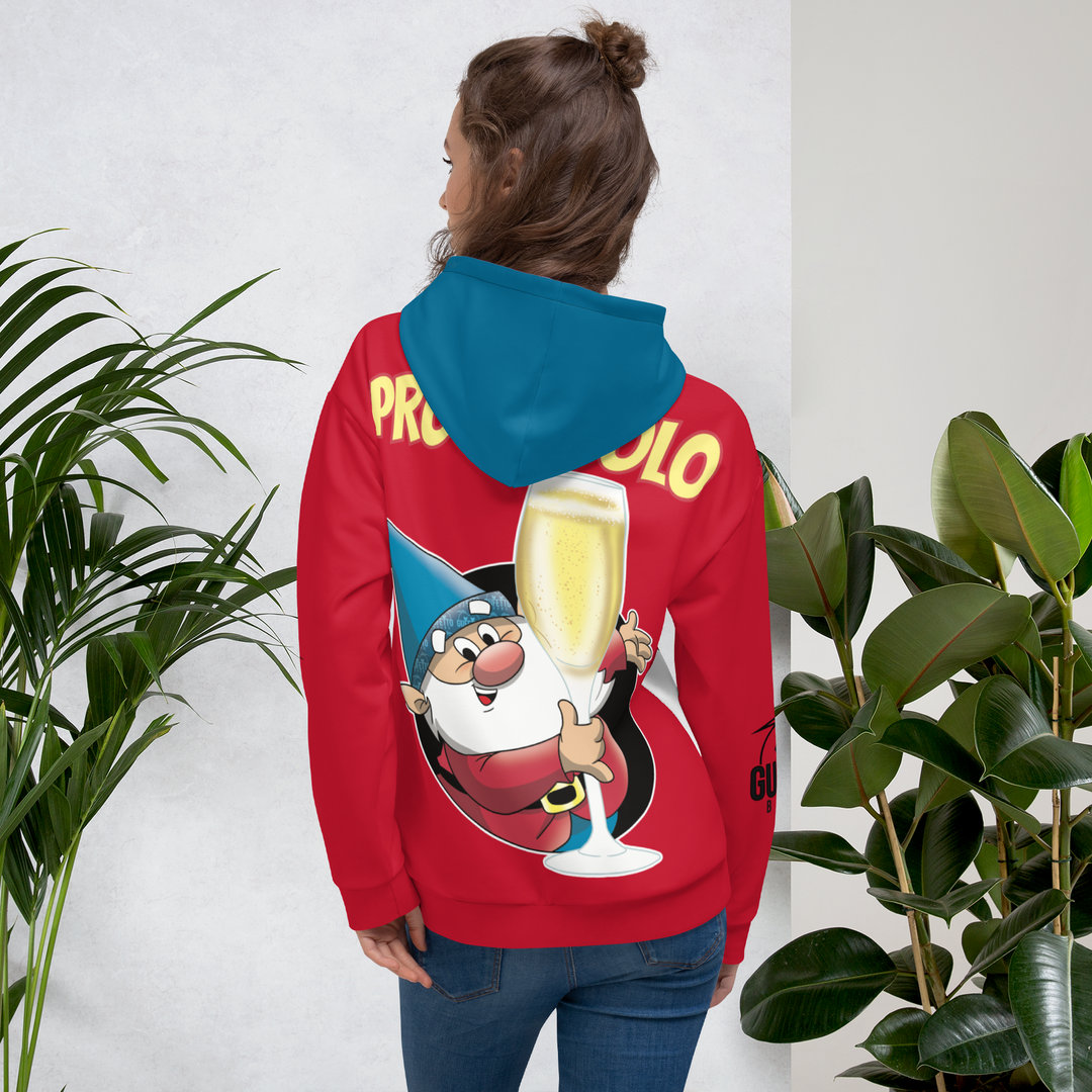 Felpa con cappuccio Uomo/Donna PROSECCOLO NEW - Gufetto Brand 