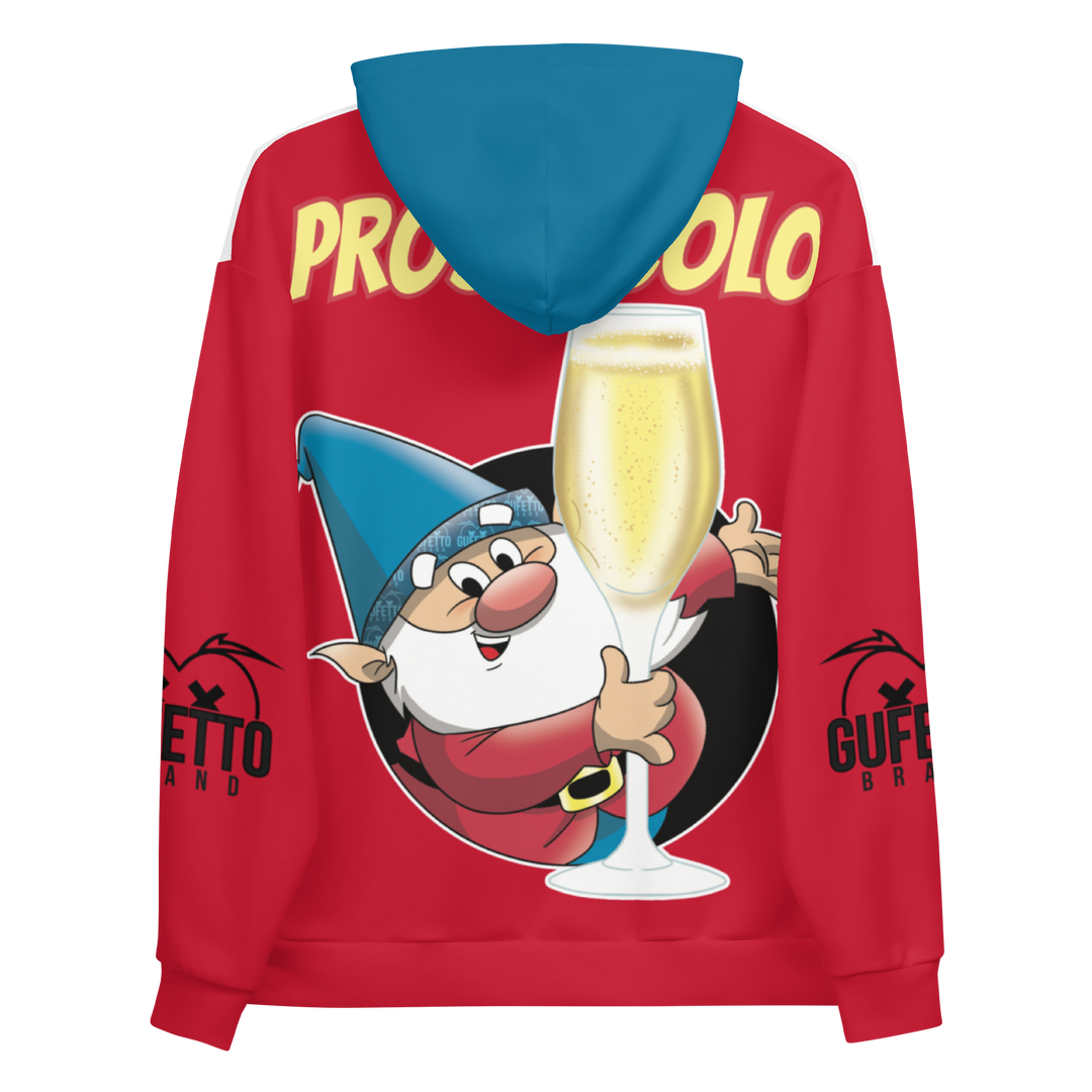 Felpa con cappuccio Uomo/Donna PROSECCOLO NEW - Gufetto Brand 