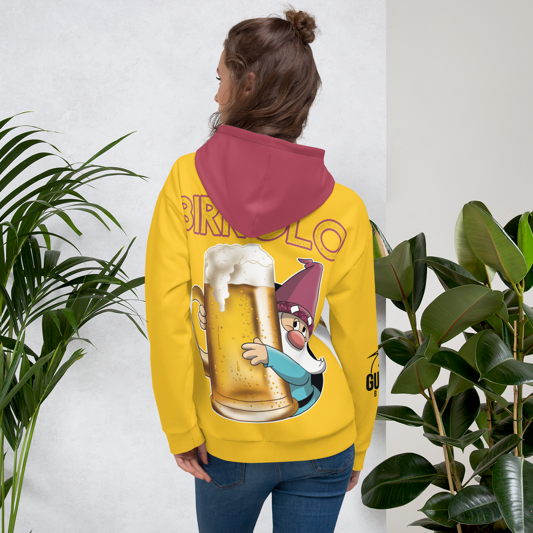 Felpa con cappuccio Uomo/Donna BIRROLO NEW - Gufetto Brand 