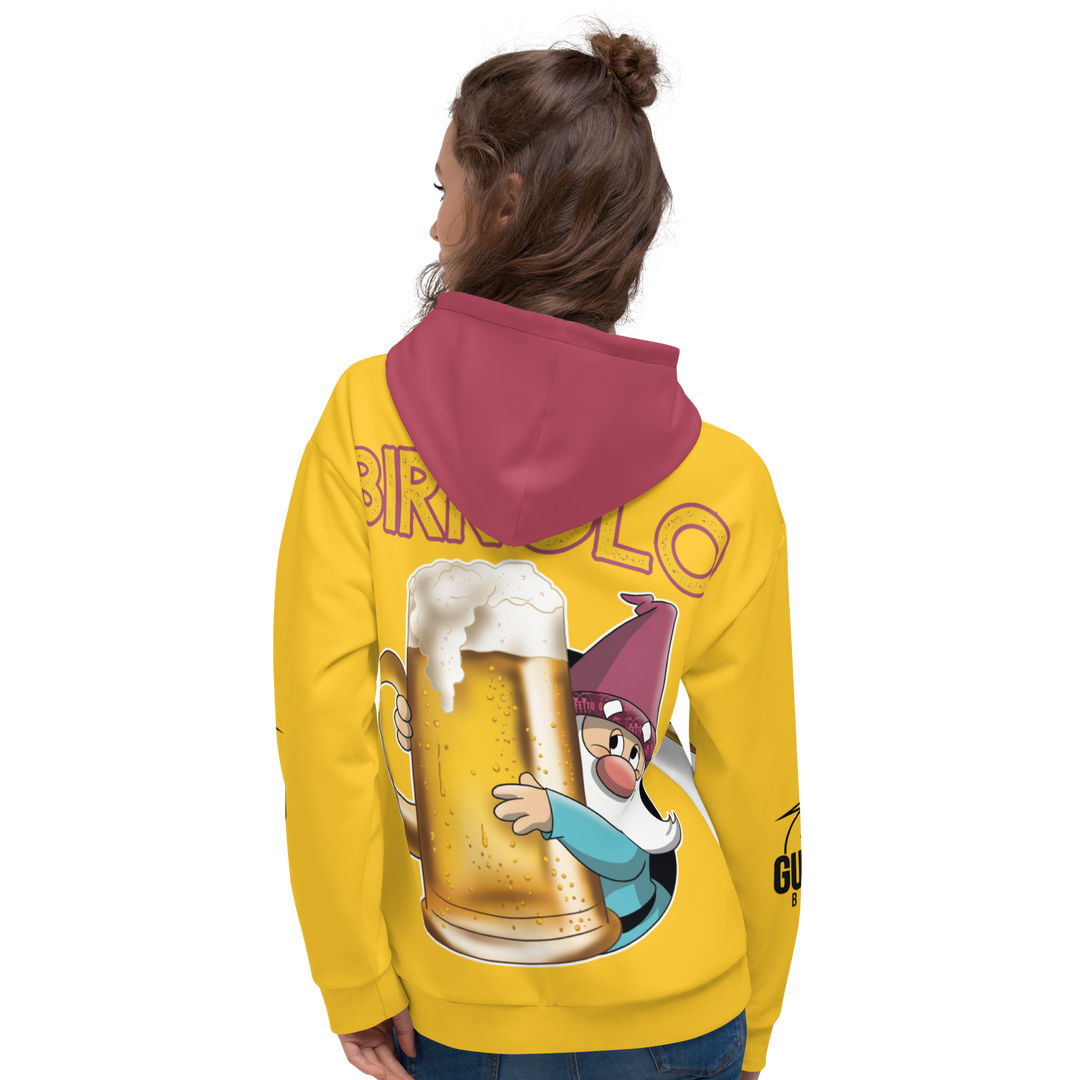 Felpa con cappuccio Uomo/Donna BIRROLO NEW - Gufetto Brand 