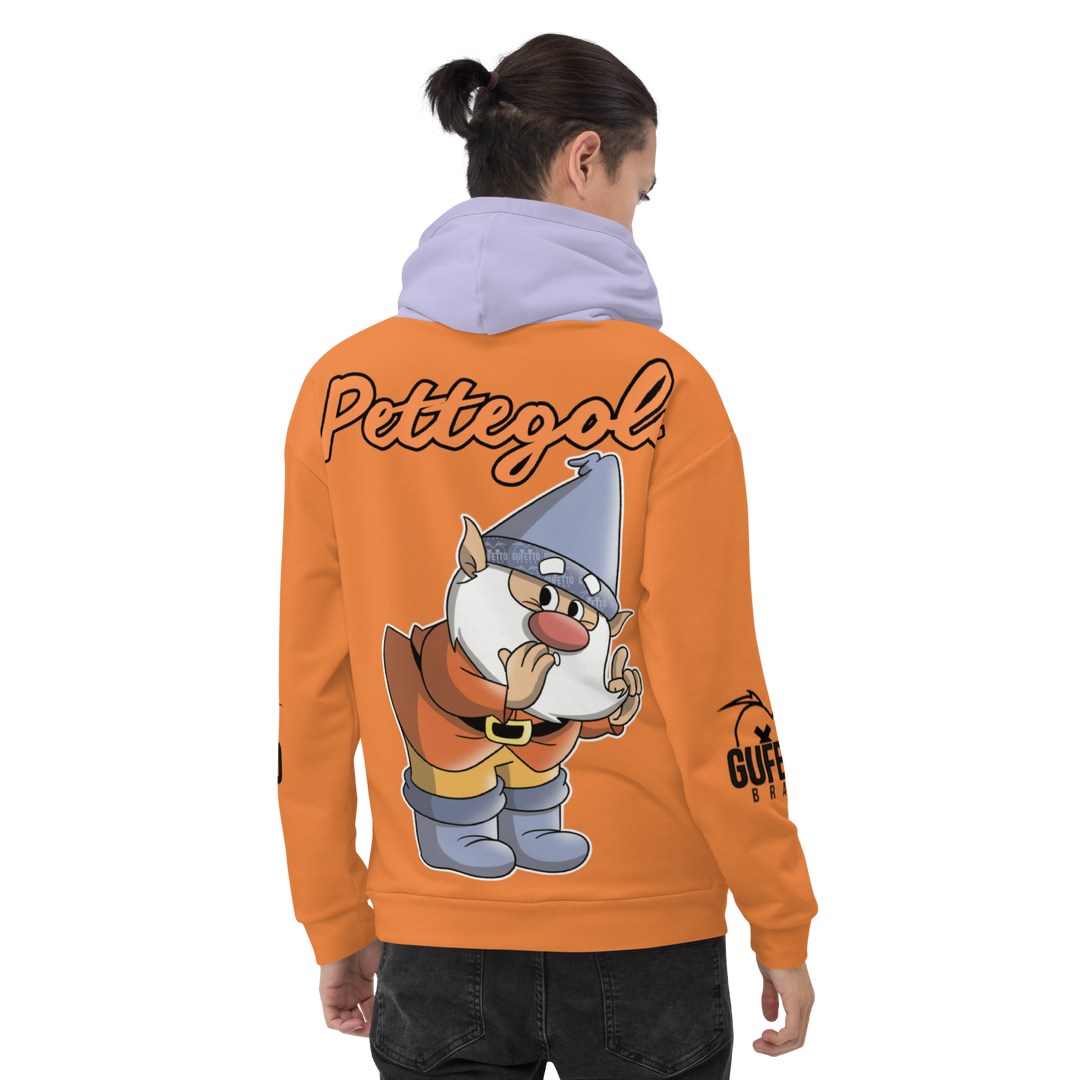 Felpa con cappuccio Uomo/Donna PETTEGOLO - Gufetto Brand 