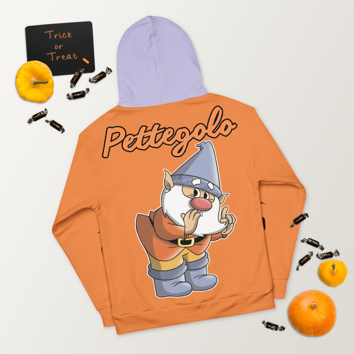 Felpa con cappuccio Uomo/Donna PETTEGOLO - Gufetto Brand 