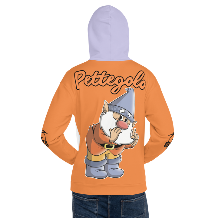 Felpa con cappuccio Uomo/Donna PETTEGOLO - Gufetto Brand 