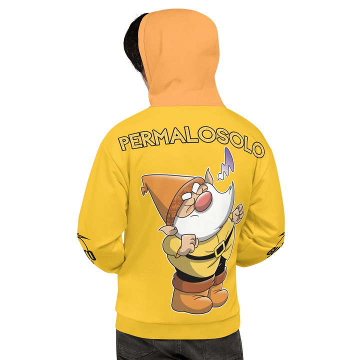 Felpa con cappuccio Uomo/Donna PERMALOSOLO - Gufetto Brand 