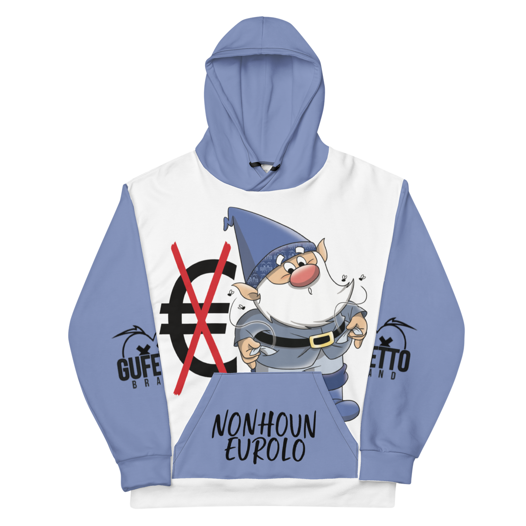 Felpa con cappuccio Uomo/Donna NONHOUNEUROLO - Gufetto Brand 