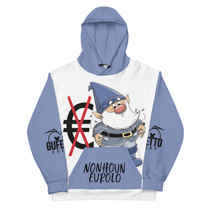 Felpa con cappuccio Uomo/Donna NONHOUNEUROLO - Gufetto Brand 