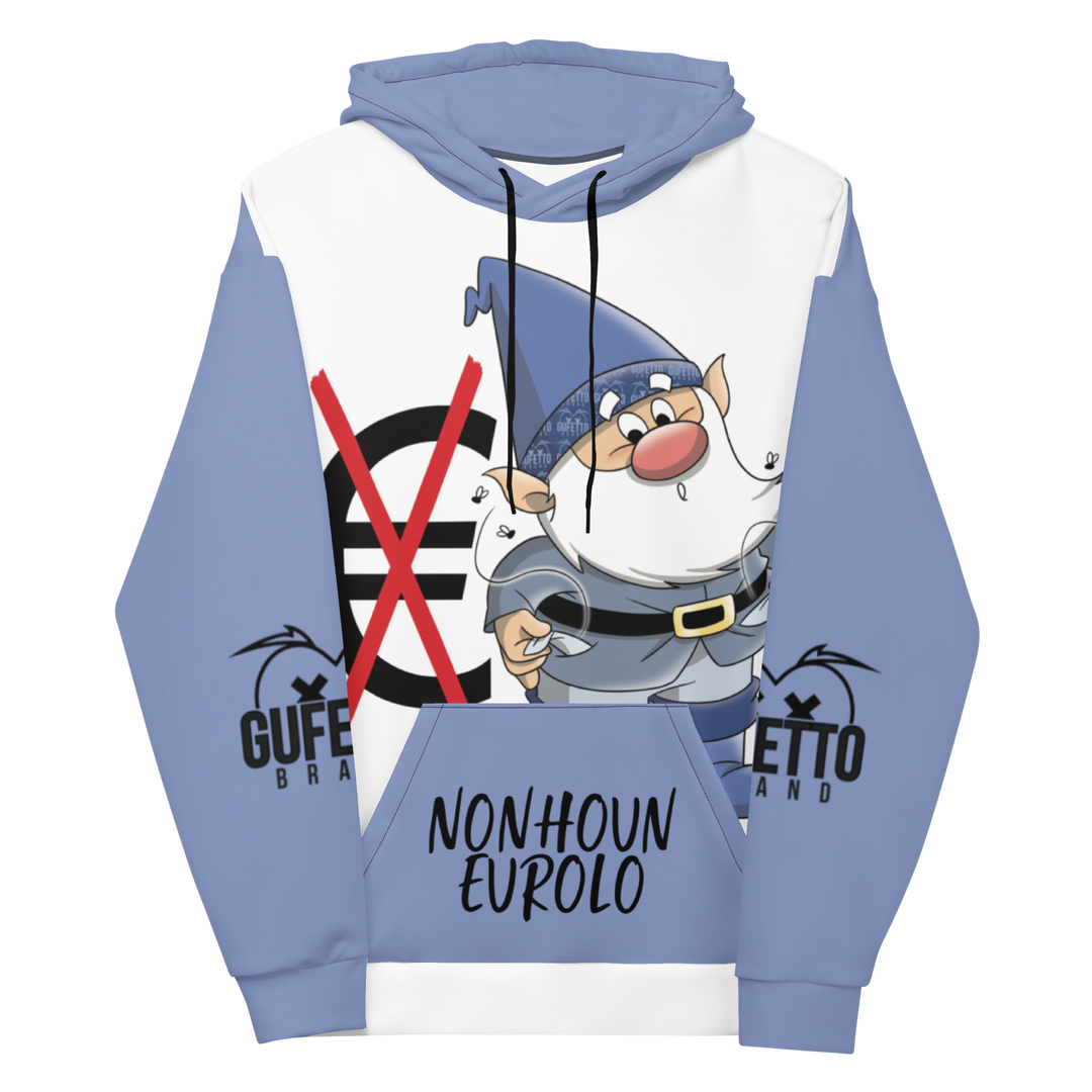 Felpa con cappuccio Uomo/Donna NONHOUNEUROLO - Gufetto Brand 