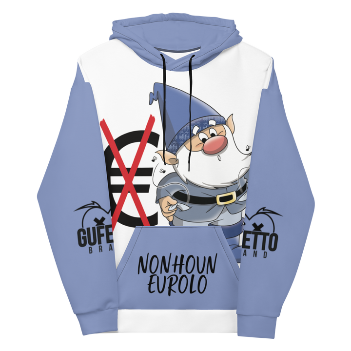 Felpa con cappuccio Uomo/Donna NONHOUNEUROLO - Gufetto Brand 