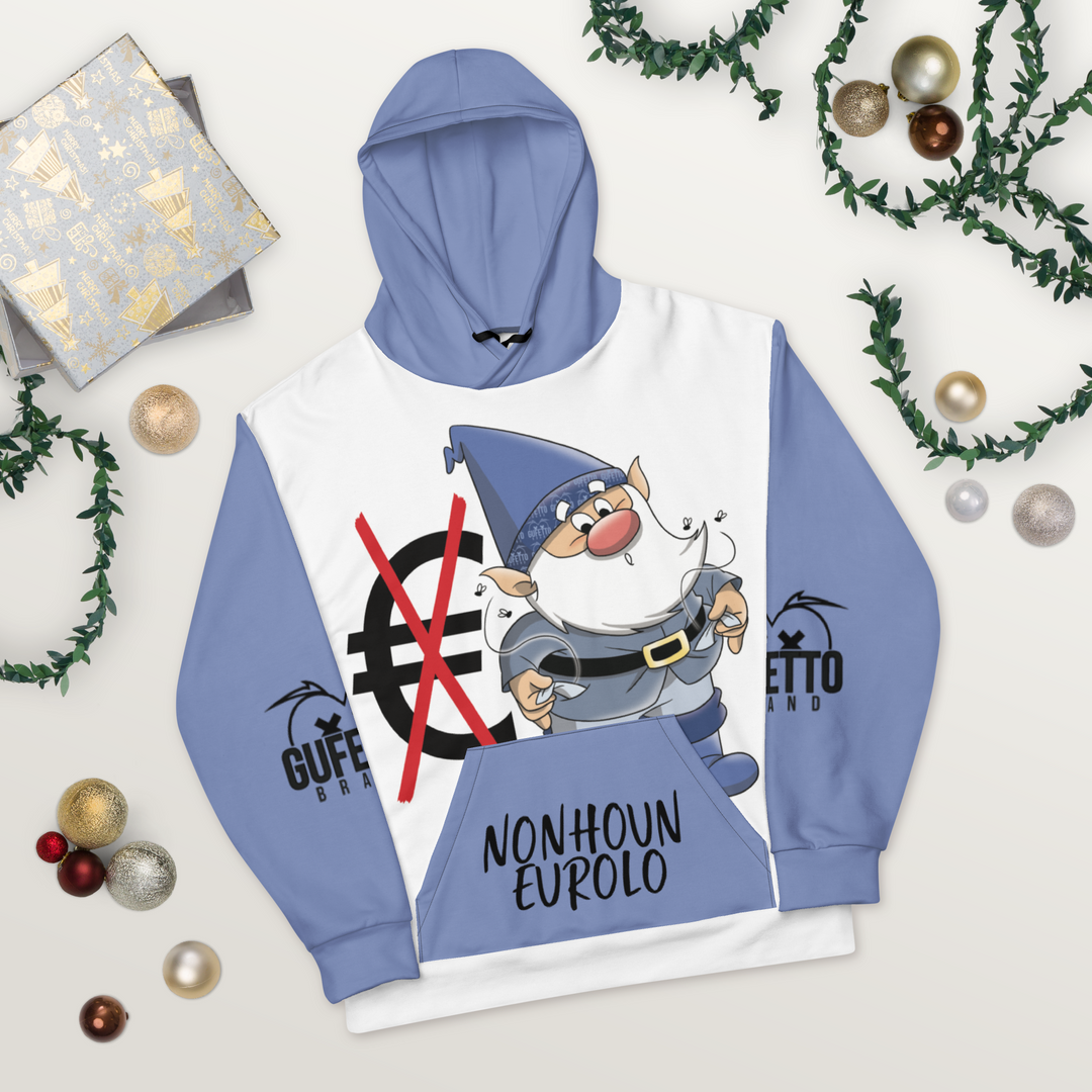 Felpa con cappuccio Uomo/Donna NONHOUNEUROLO - Gufetto Brand 