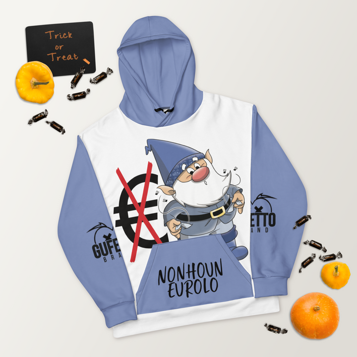 Felpa con cappuccio Uomo/Donna NONHOUNEUROLO - Gufetto Brand 