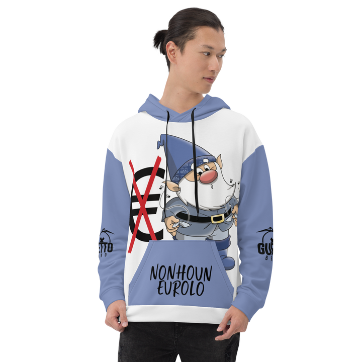 Felpa con cappuccio Uomo/Donna NONHOUNEUROLO - Gufetto Brand 