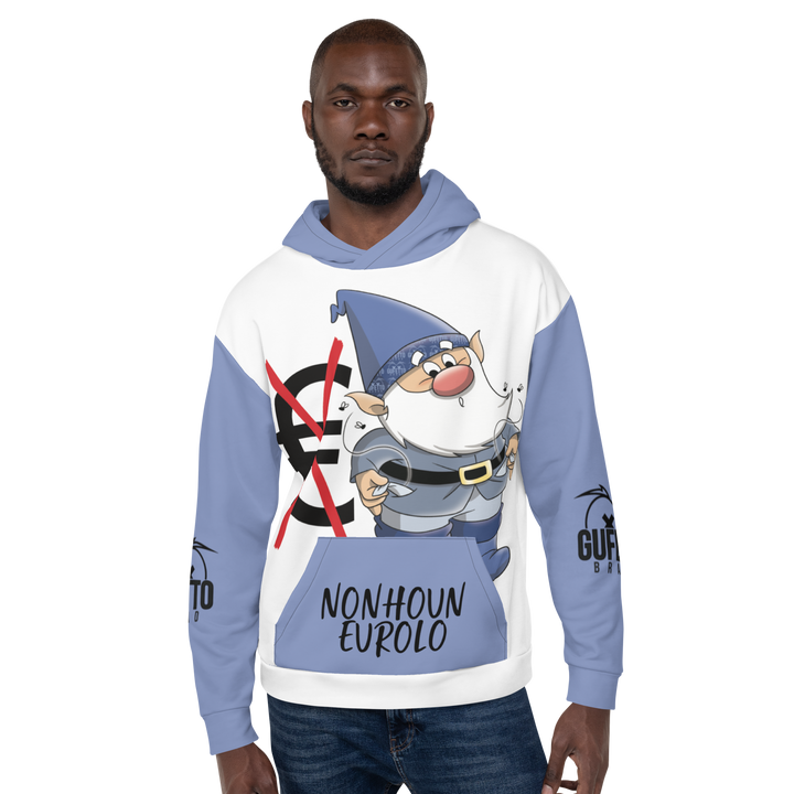 Felpa con cappuccio Uomo/Donna NONHOUNEUROLO - Gufetto Brand 