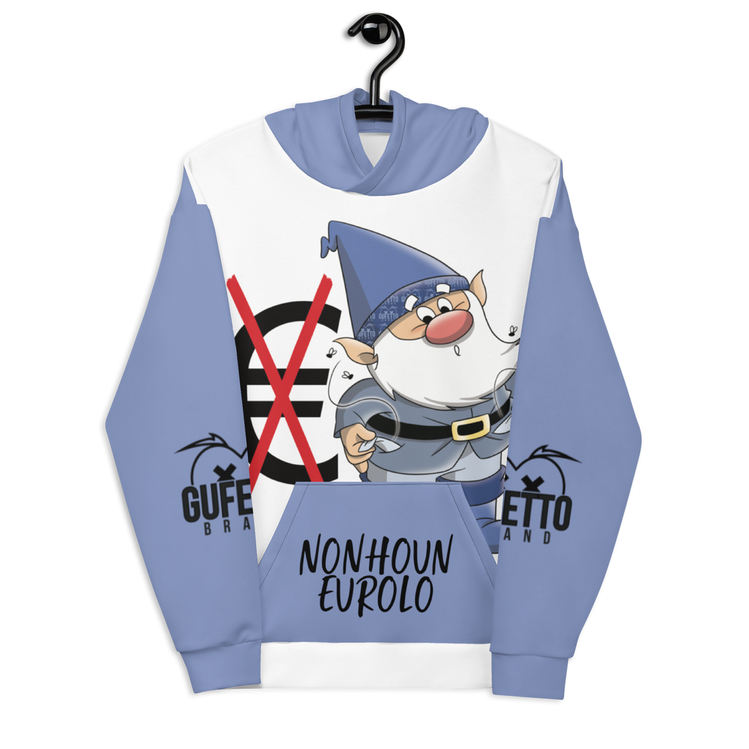 Felpa con cappuccio Uomo/Donna NONHOUNEUROLO - Gufetto Brand 