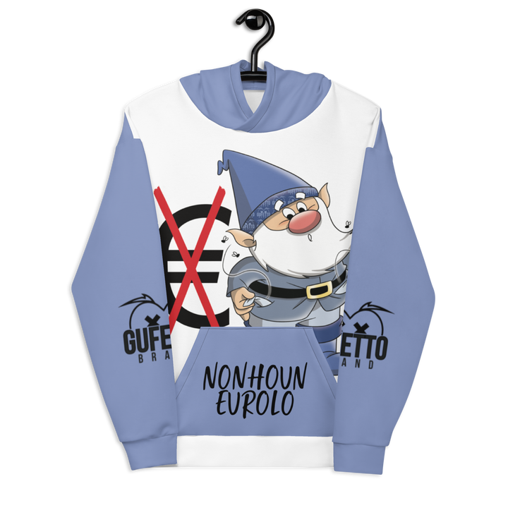 Felpa con cappuccio Uomo/Donna NONHOUNEUROLO - Gufetto Brand 