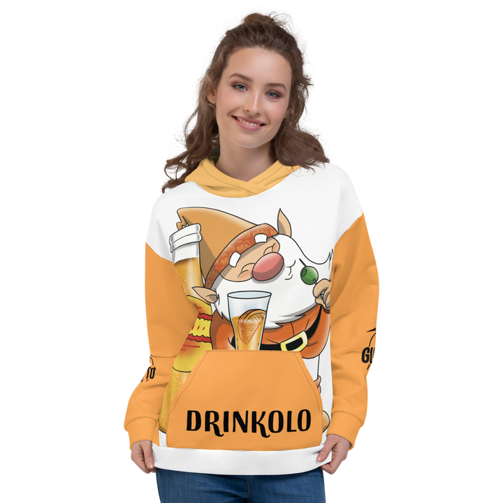 Felpa con cappuccio Uomo/Donna DRINKOLO - Gufetto Brand 