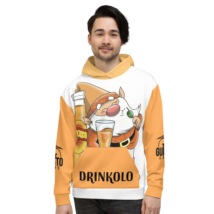 Felpa con cappuccio Uomo/Donna DRINKOLO - Gufetto Brand 