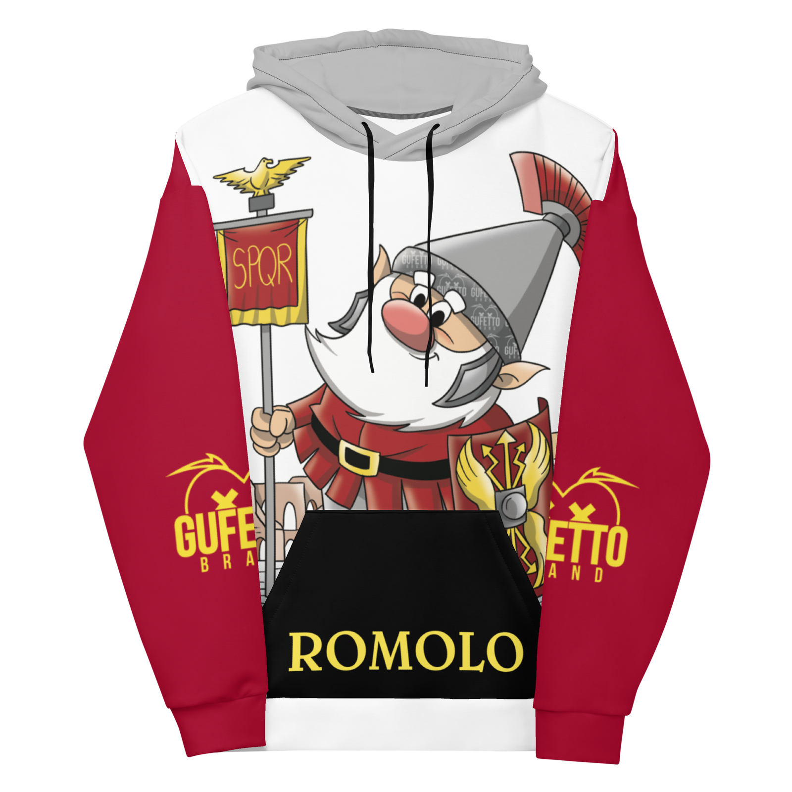 Felpa con cappuccio Uomo/Donna ROMOLO - Gufetto Brand 