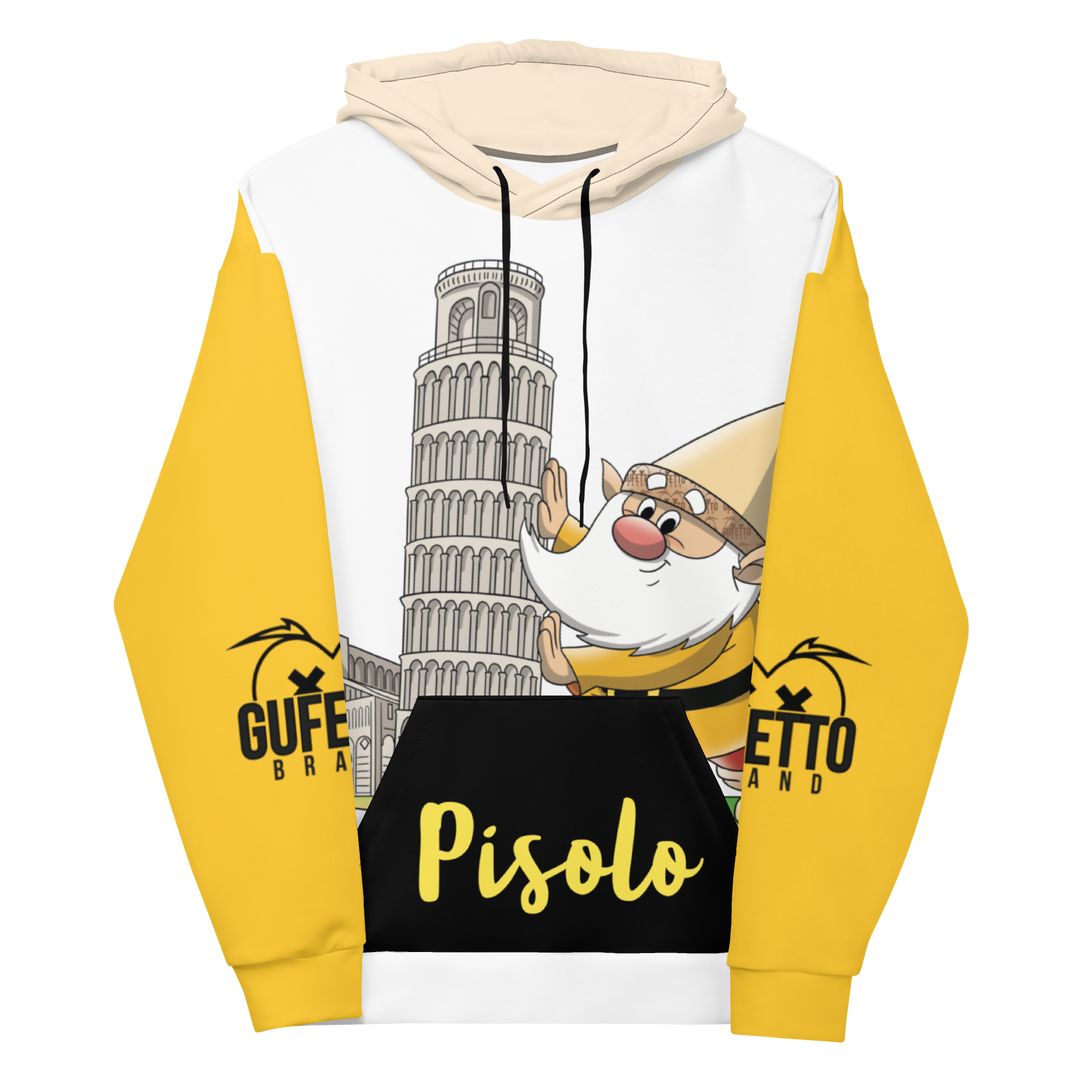 Felpa con cappuccio Unisex Uomo/Donna PISOLO - Gufetto Brand 