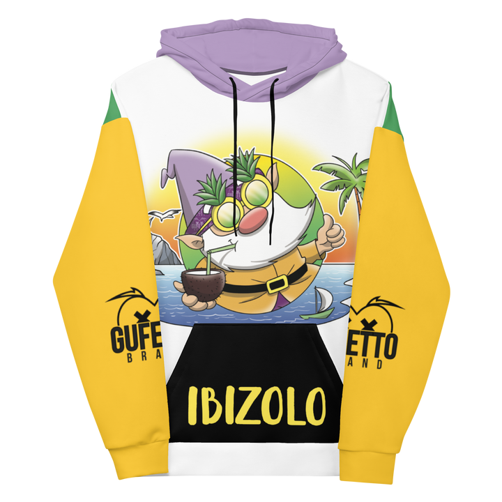 Felpa con cappuccio Unisex Uomo/Donna IBIZOLO - Gufetto Brand 