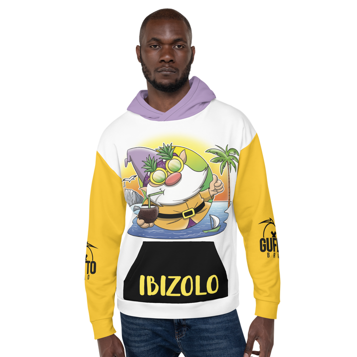 Felpa con cappuccio Unisex Uomo/Donna IBIZOLO - Gufetto Brand 