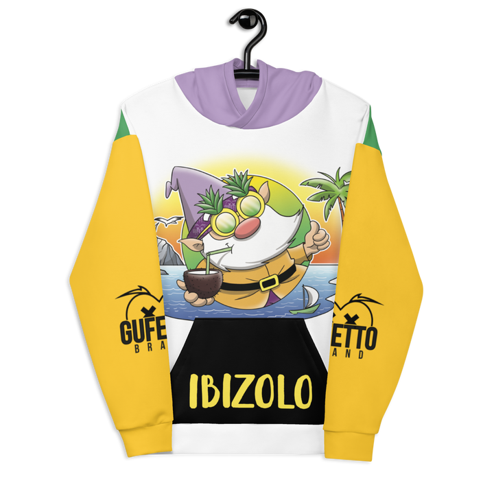 Felpa con cappuccio Unisex Uomo/Donna IBIZOLO - Gufetto Brand 