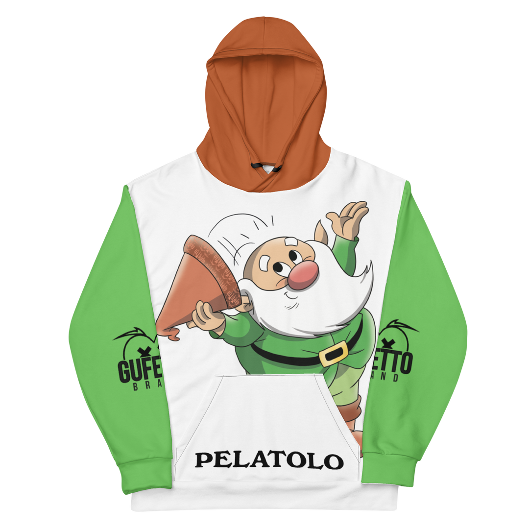 Felpa con cappuccio Uomo/Donna PELATOLO - Gufetto Brand 