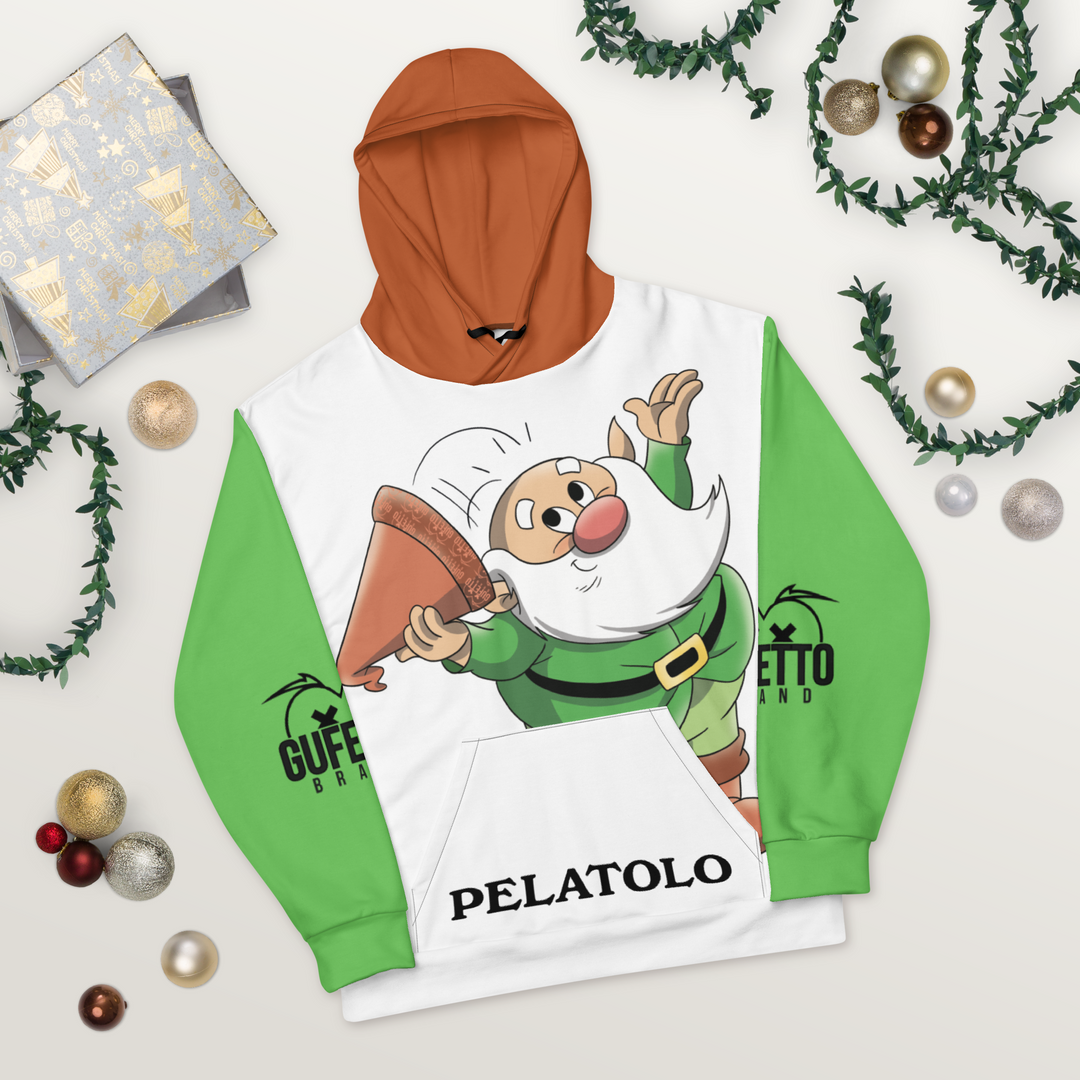 Felpa con cappuccio Uomo/Donna PELATOLO - Gufetto Brand 