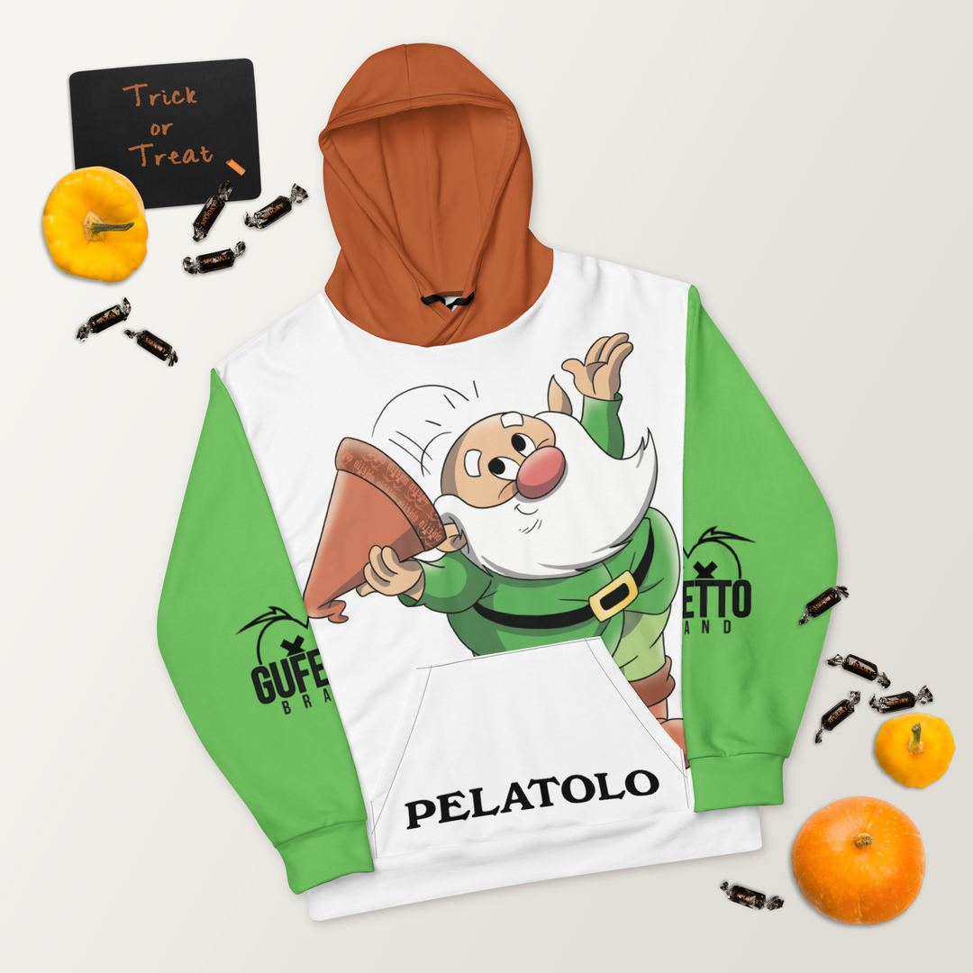 Felpa con cappuccio Uomo/Donna PELATOLO - Gufetto Brand 
