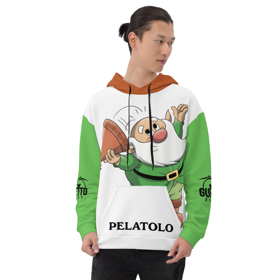 Felpa con cappuccio Uomo/Donna PELATOLO - Gufetto Brand 