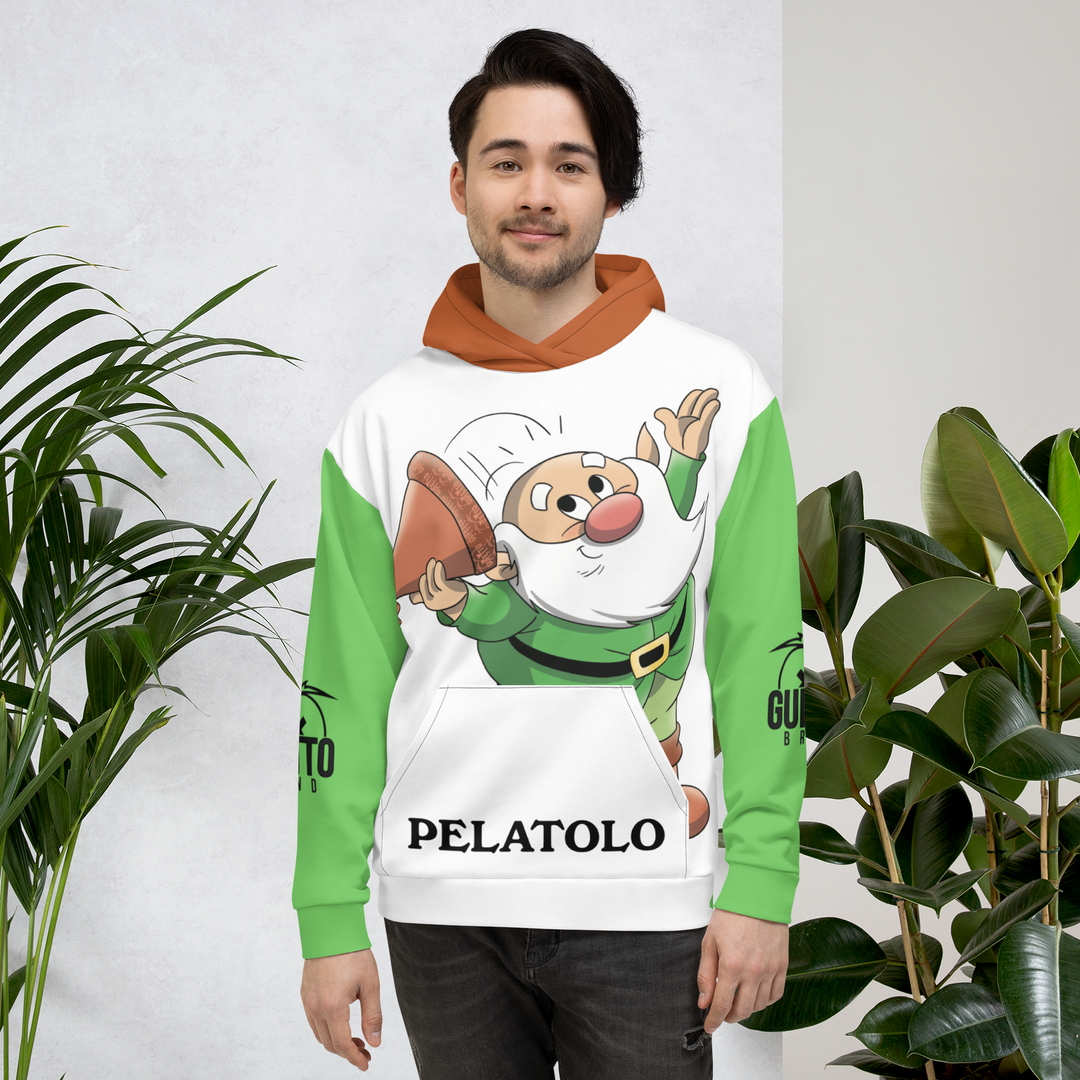 Felpa con cappuccio Uomo/Donna PELATOLO - Gufetto Brand 