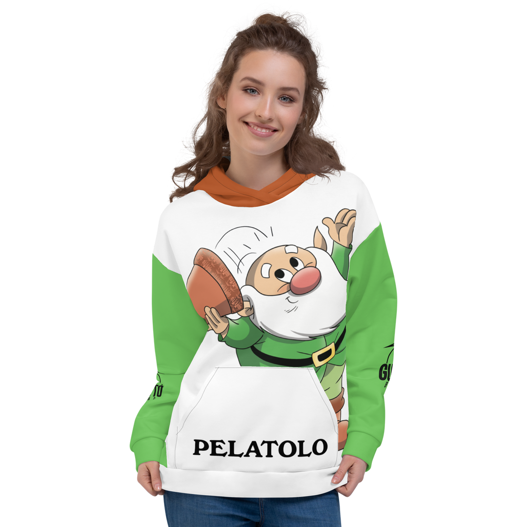 Felpa con cappuccio Uomo/Donna PELATOLO - Gufetto Brand 