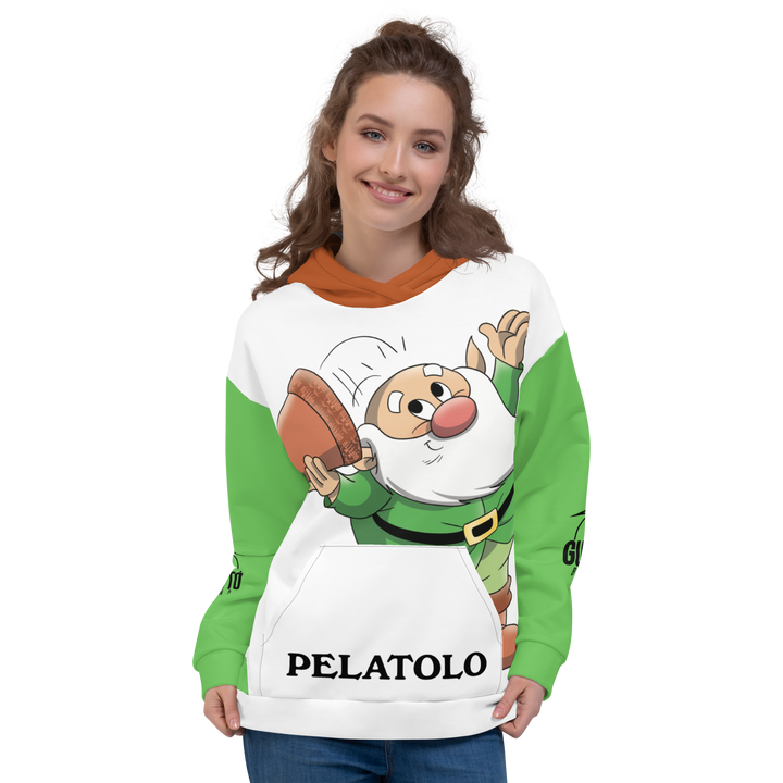 Felpa con cappuccio Uomo/Donna PELATOLO - Gufetto Brand 
