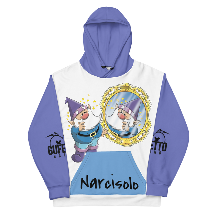 Felpa con cappuccio Uomo/Donna NARCISOLO - Gufetto Brand 