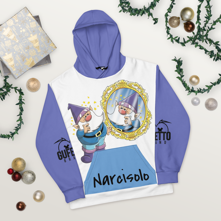 Felpa con cappuccio Uomo/Donna NARCISOLO - Gufetto Brand 