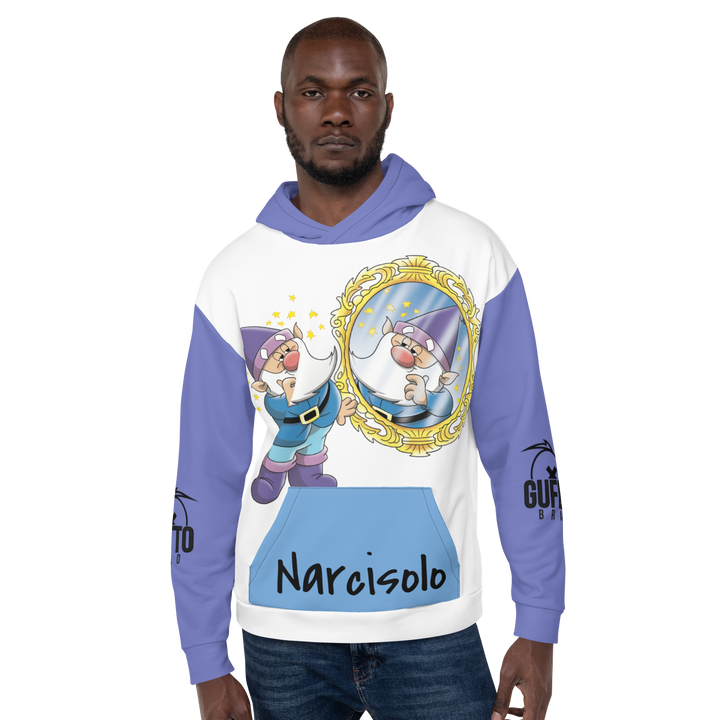 Felpa con cappuccio Uomo/Donna NARCISOLO - Gufetto Brand 