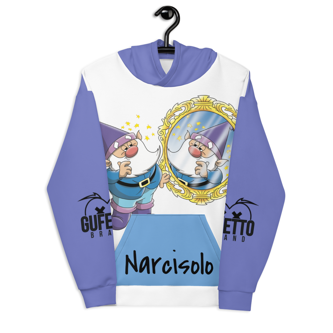 Felpa con cappuccio Uomo/Donna NARCISOLO - Gufetto Brand 