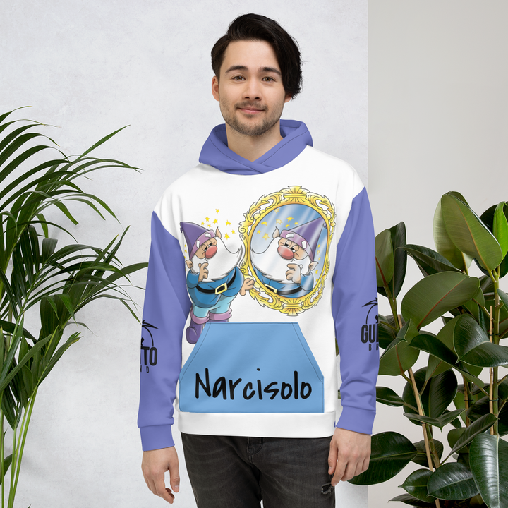 Felpa con cappuccio Uomo/Donna NARCISOLO - Gufetto Brand 