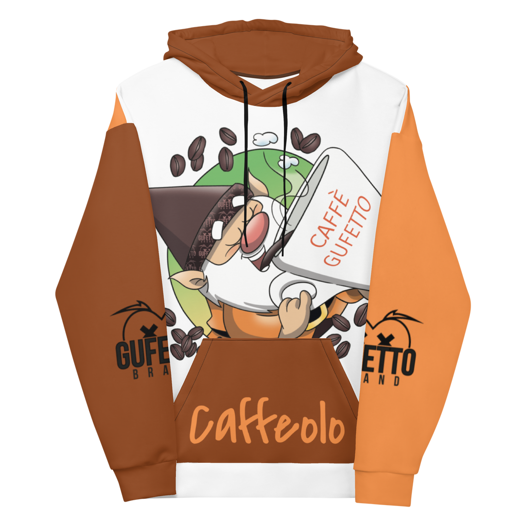 Felpa con cappuccio Uomo/Donna CAFFEOLO 2 - Gufetto Brand 