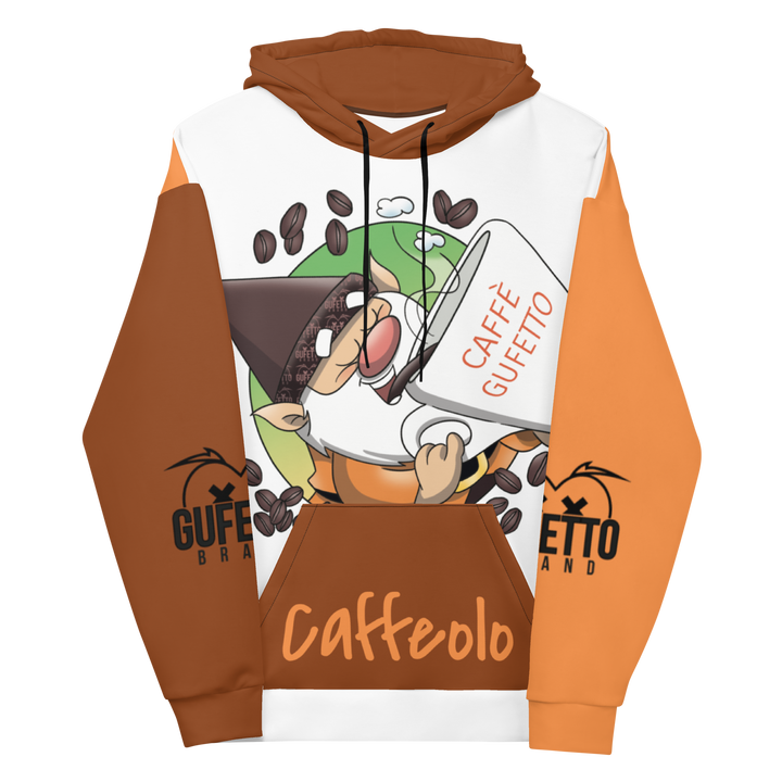 Felpa con cappuccio Uomo/Donna CAFFEOLO 2 - Gufetto Brand 