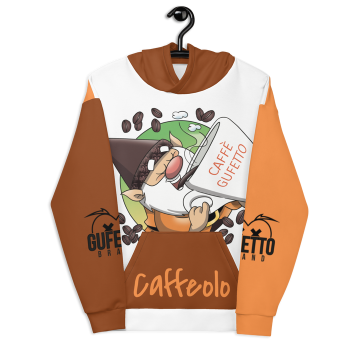 Felpa con cappuccio Uomo/Donna CAFFEOLO 2 - Gufetto Brand 