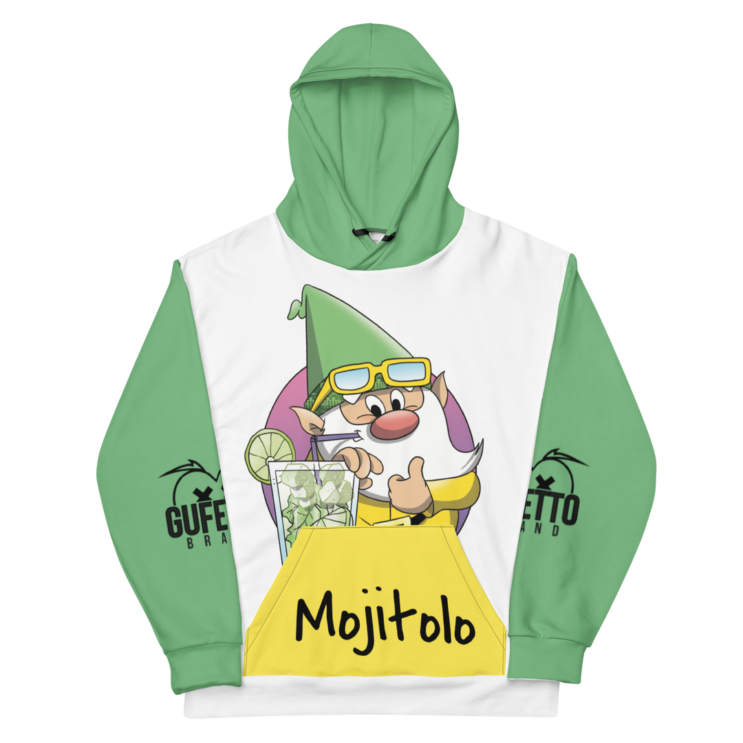 Felpa con cappuccio Uomo/Donna MOJITOLO 2 - Gufetto Brand 