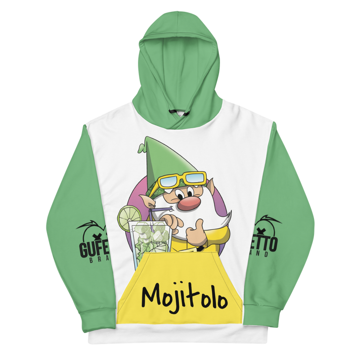 Felpa con cappuccio Uomo/Donna MOJITOLO 2 - Gufetto Brand 
