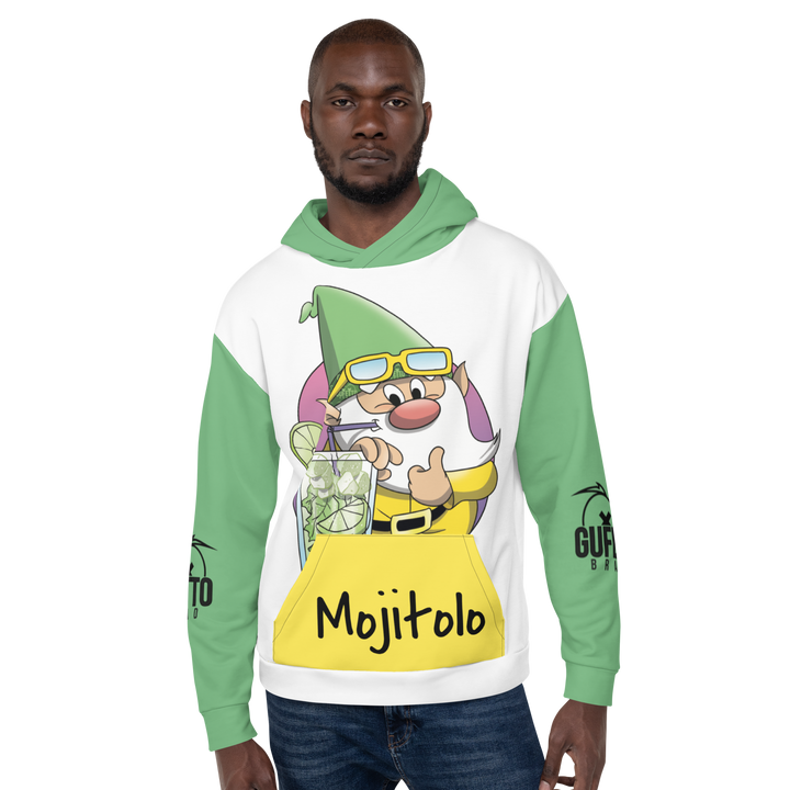 Felpa con cappuccio Uomo/Donna MOJITOLO 2 - Gufetto Brand 