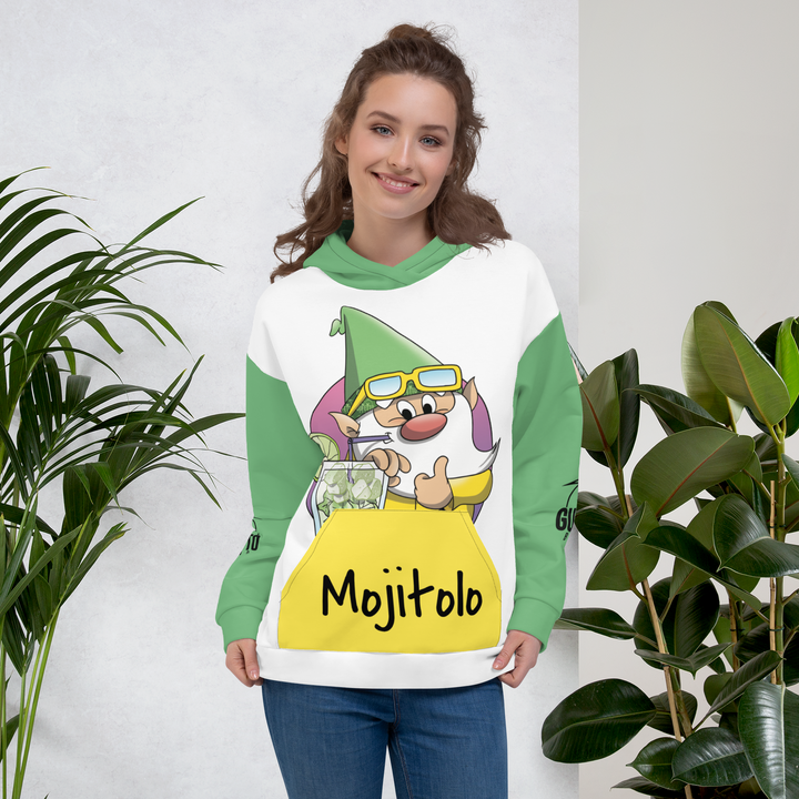 Felpa con cappuccio Uomo/Donna MOJITOLO 2 - Gufetto Brand 