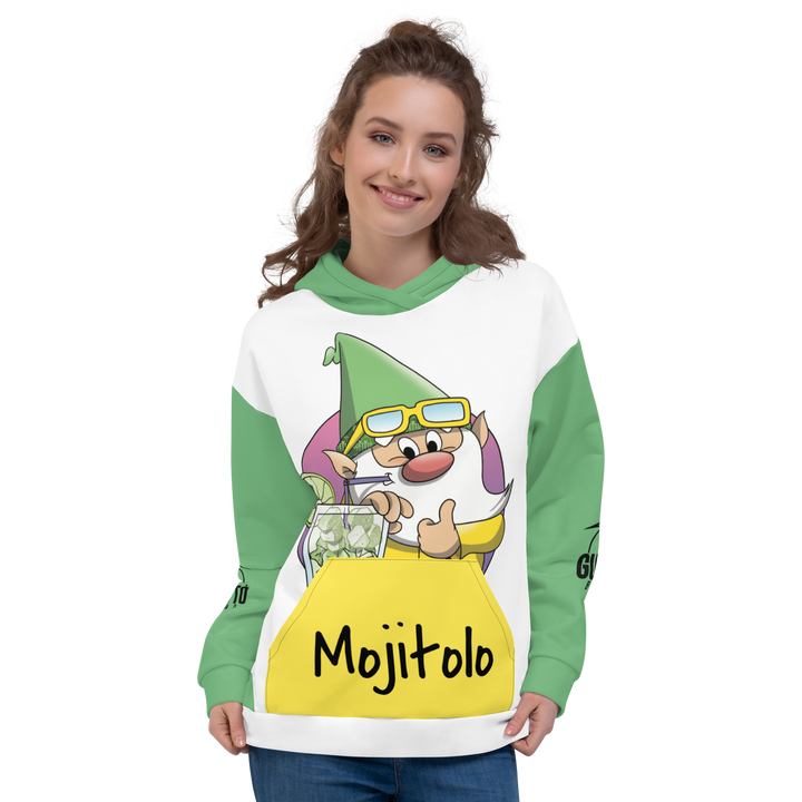 Felpa con cappuccio Uomo/Donna MOJITOLO 2 - Gufetto Brand 