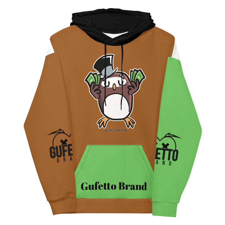 Felpa con cappuccio Uomo/Donna GUFETTO SOLDI - Gufetto Brand 