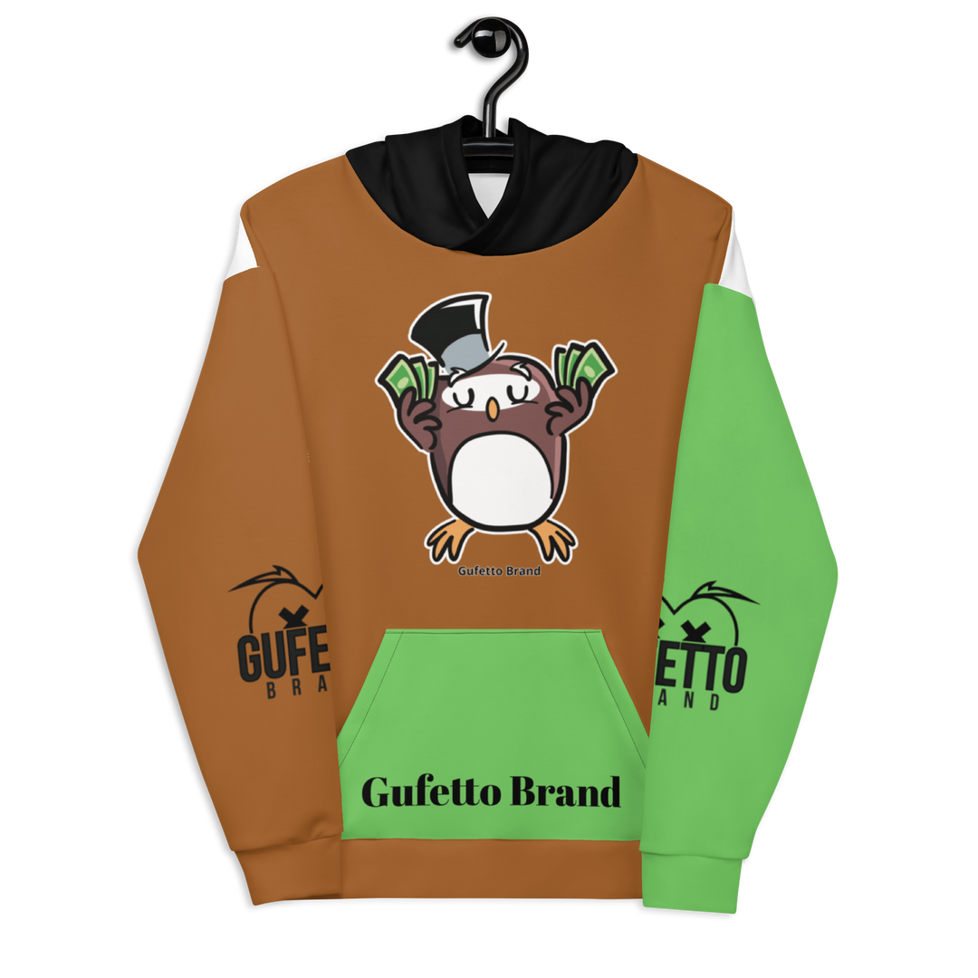 Felpa con cappuccio Uomo/Donna GUFETTO SOLDI - Gufetto Brand 