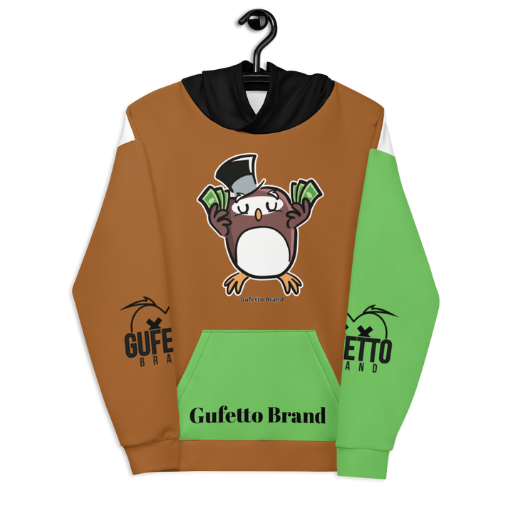 Felpa con cappuccio Uomo/Donna GUFETTO SOLDI - Gufetto Brand 