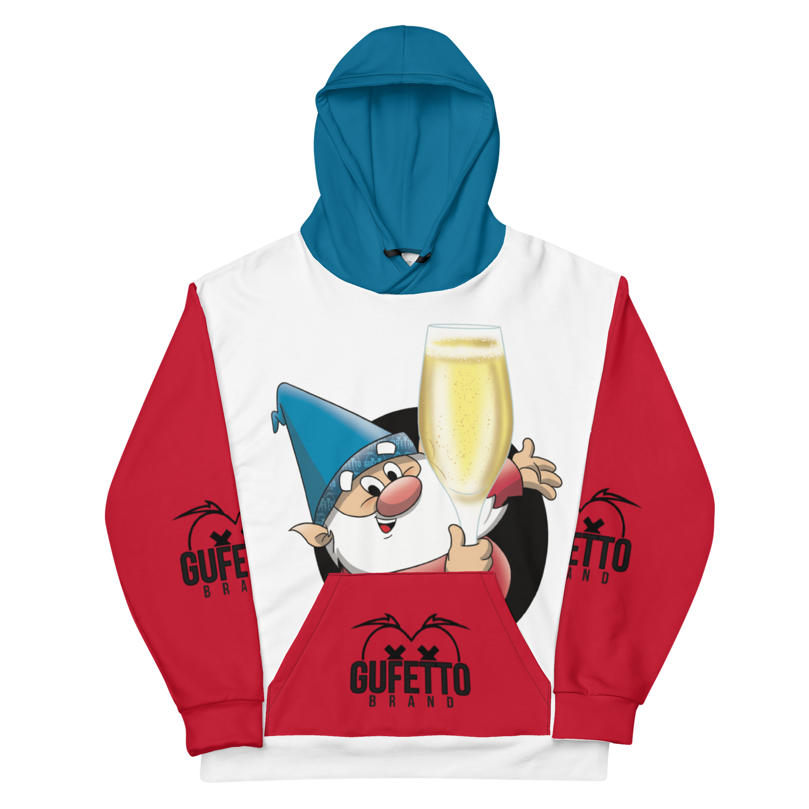 Felpa con cappuccio Uomo/Donna PROSECCOLO NEW - Gufetto Brand 