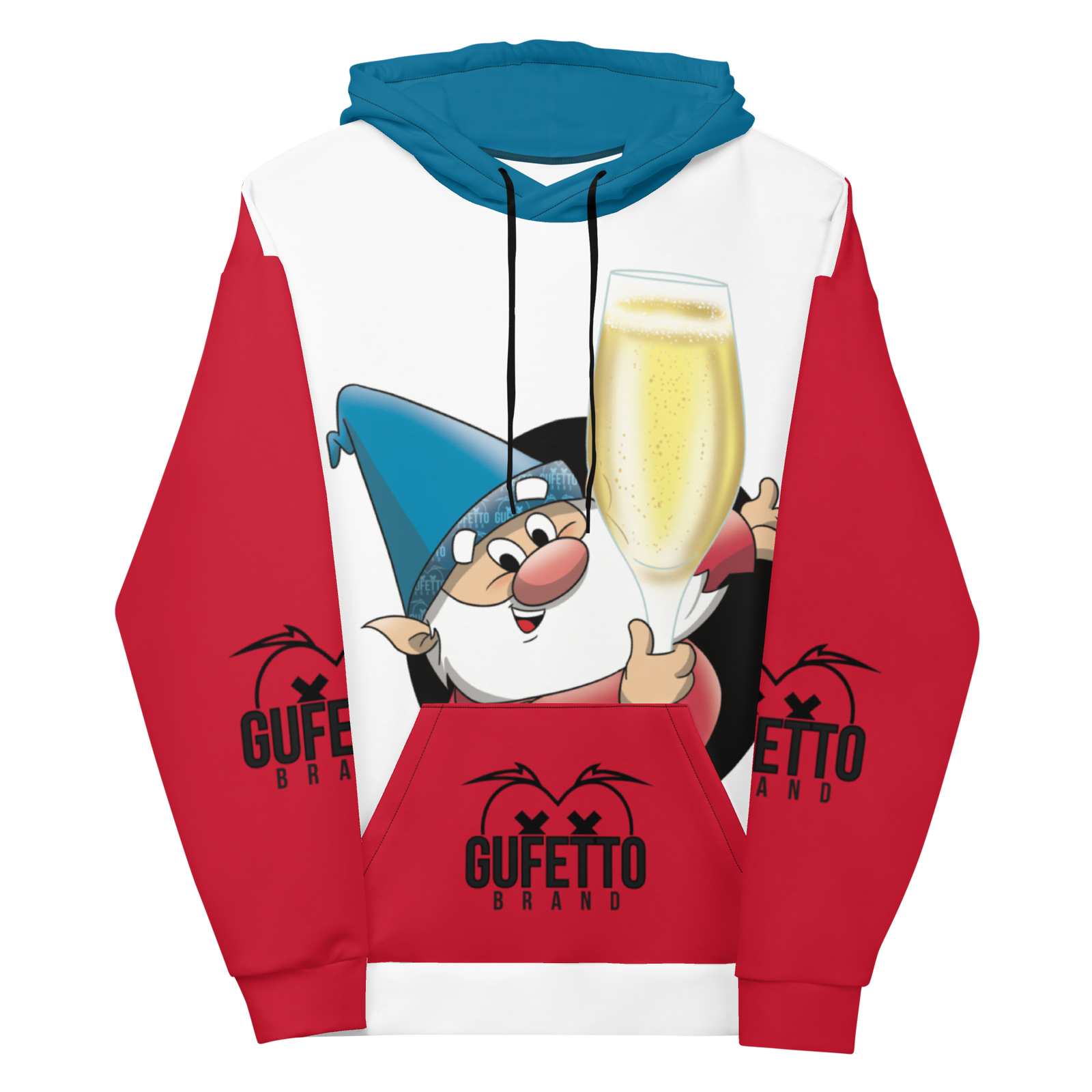 Felpa con cappuccio Uomo/Donna PROSECCOLO NEW - Gufetto Brand 